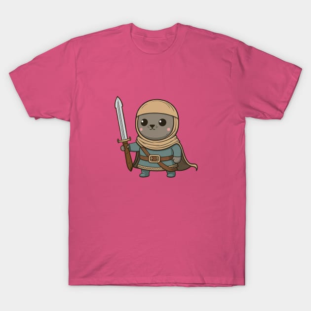 Seal Squire T-Shirt by Quid's Stuff